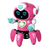 Robô Aranha Som E Dançarino Com Luzes Brinquedo E Movimento