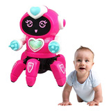 Robô Dançarino Brinquedo Infantil Com Som Luz E Movimentos