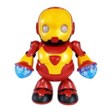 Robô Herói Brinquedo Homem De Ferro