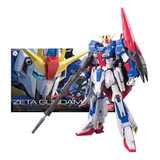 Robô Rg Zeta Gundam Transformável Model Kit Bandai Original