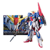 Robô Rg Zeta Gundam Transformável Modelo Kit Bandai Original