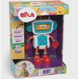 Roby Robo De Atividades Fala E Muda As Expressões - Elka