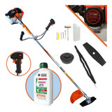 Roçadeira À Gasolina Profissional C/ Faca 2p E Óleo Stihl