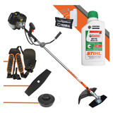 Roçadeira Terra Grh-520 À Gasolina C/ Faca 2p + Óleo Stihl