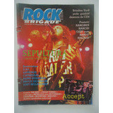 Rock Brigade #115 Ano 1996 Sepultura - Com Poster Ramones