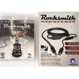 Rocksmith - Cabo E Jogo Midia Fisica Para Playstation 3