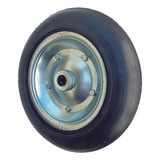 Roda 350x8 Maciça P/ Carrinho Plataforma, Pedreiro, Girica.
