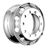 Roda Aluminio 8.25x22.5 Xbri 10 Furos Caminhão Onibus Truck