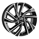 Roda Aro 17 5x100 K72 Krmai Tala 7 / Valor Unitário Cor Preto Diamantado 5x100