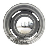 Roda De Ferro Hot Rod Rat F100 Pick-up - Prata 15x6 Á 15x10