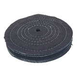 Roda De Pano Jeans/brim P/ Polimento Alumínio E Inox 150mm
