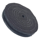 Roda De Pano Jeans/brim P/polimento - Alumínio E Inox 150mm