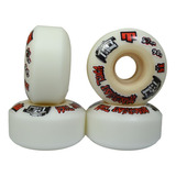 Roda De Skate Todo Terreno Moska 53mm Tt Dureza 90a Macia