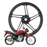 Roda Dianteira Liga Leve Titan Fan 150 Mix Freio A Disco 5p