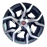 Roda Fiat Argo Aro 14 Cronos Punto Palio (jogo) Vx34 + Bicos