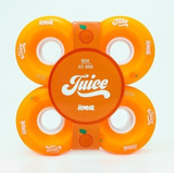 Roda Hondar 65mm 80a Laranja Juice - Skate Cruiser Longboard