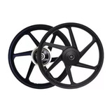 Roda Liga Leve Cg 150 Titan 04-2013 Tambor Lona Scud Par 6p