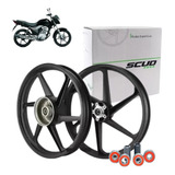 Roda Liga Leve Cg 150 Titan 04 À 2013 Freio A Disco Scud Par