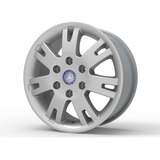 Roda Liga Leve Volcano Para Sprinter Aro 16 Tala 7 - 6x130 Cor Prata