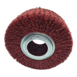 Roda Pg De Manta Abrasiva Grossa 150x50x46mm P/ Escova Inox 