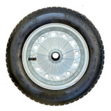 Roda Pneu E Câmara Carrinho De Mão Carriola Reforçado 3,25x8