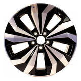 Roda Preto Brilhante T-cross Aro 17 Original Volkswagen 