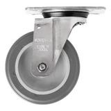 Roda Rodízio Giratório Placa 5 Pol 75kgs Schioppa 16 Peças