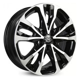 Roda Toyota Corolla Xrs 2018 Aro 16 (1 Unidade)+bico Cor Preto Com Diamantado