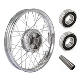 Roda Traseira Completa Raiada Honda Cg Titan 150 / Fan 150