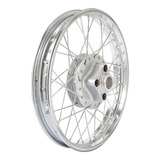Roda Traseira Titan 125 00/04 Fan 125 05/08 Raio 4mm Cromado