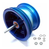 Roda Trazeira Walk Machine Azul Original Melhor Preço