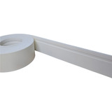 Rodapé 10cm X 10m Eva Flexível Autocolante Liso E Friso 8mm