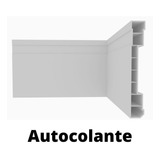 Rodapé De Pvc Cores 10cm Kit Com 10 Metros - Autocolante