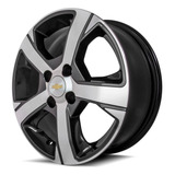 Rodas Onix Ltz Aro 14 Celta Corsa Prisma (jogo) + Bicos Cor Grafite Com Diamantado
