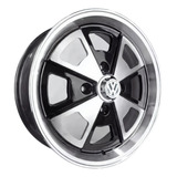 Rodas Porsche914 Para Fusca Aro 15x6 4x130 + Bicos( Jogo)