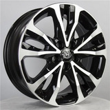 Rodas Toyota Corolla Xrs 2018 Aro16 (jogo) + Bicos Cor Preto Com Diamantado