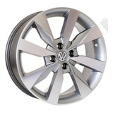 Rodas Volkswagen Gol G7 Aro 14 4x100 (jogo) + Bicos Cor Grafite Com Diamantado