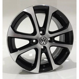 Rodas Vw Gol Power G5 Aro 13 4x100 (jogo) + Bicos Cor Preto Diamantado