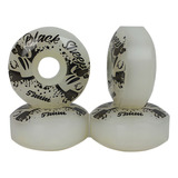 Rodinha Iniciante Skate Roda Black Sheep 53mm Pu Dureza 97a