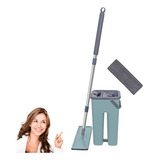 Rodo Flat Mop Lava Seca Rápido Multiuso Vertical Refil Extra
