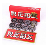 Rolamento Bones Super Reds Skate Longboard Profissional + Nf
