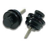 Roldana Strap Lock Preto Guitarra Violão Baixo Viola 