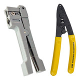 Roletador + Decapador De Fibra Optica Tube Loose Cfs-3
