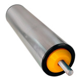 Rolete Em Aço Para Esteira Transportadora 50 Mm X 500 Mm M8