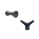 Rolete P/ Carreta De Reboque (8x19cm)+stopper Berço Apoio Y