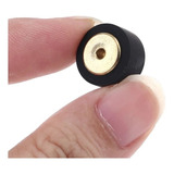 Rolete Rolo Pressor Eixo 2,5mm Metal Gravador Tape Deck K7