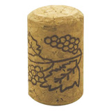 Rolha De Cortiça Aglomerada - 38mm X 23mm - 80 Unidades
