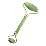 Rolinho De Pedra Jade Massageador Facial Anti Rugas Cor Pedra Verde