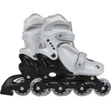 Roller Infantil Cinza Tamanho M 34-37 Mor
