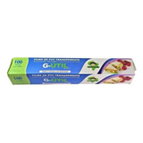 Rolo Bobina De Filme Pvc Transparente 28cmx100m